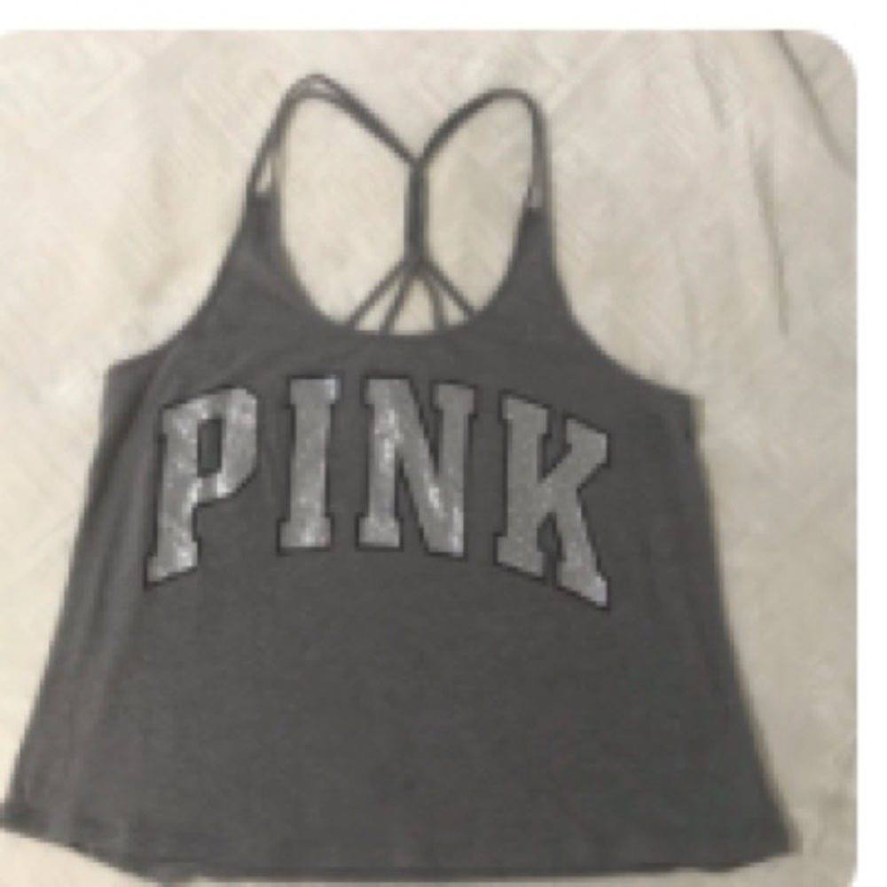 Rhinestone PINK tank